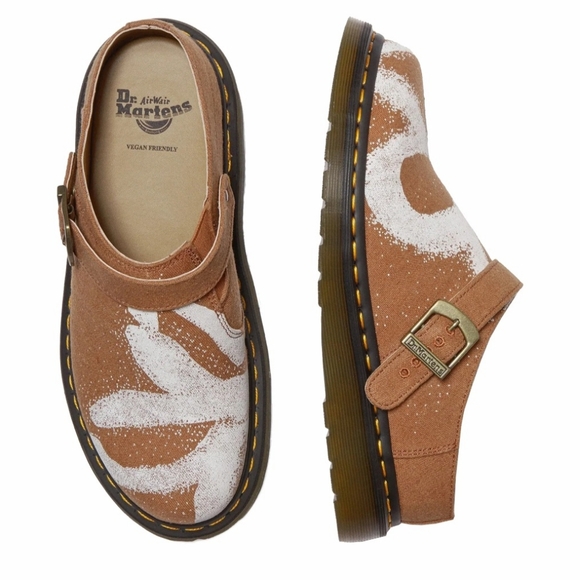 NWOT DR. MARTENS ISHAM DARK TAN SIZE 11 - Picture 2 of 14